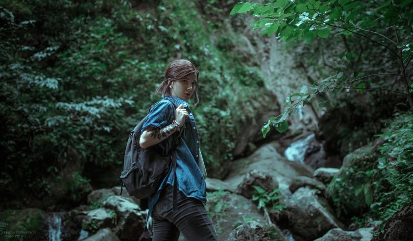 Косплей Элли из The Last of Us