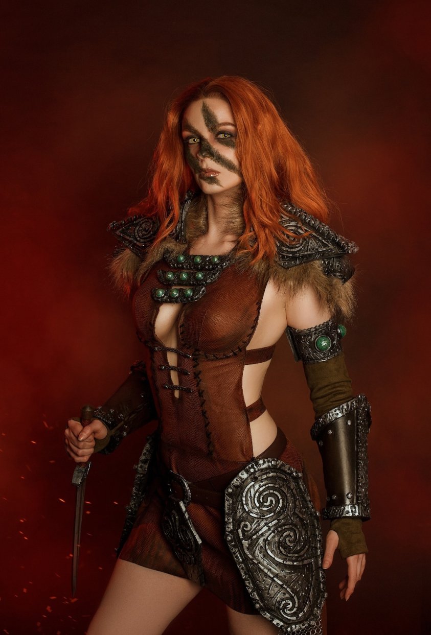 The Elder Scrolls V: Skyrim Эйла косплей